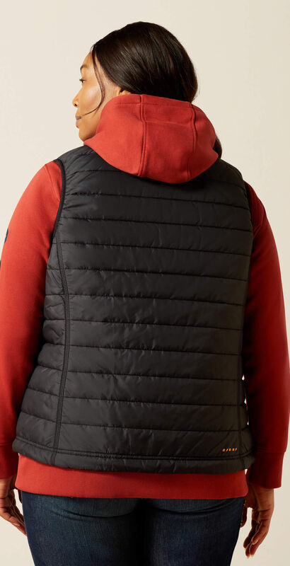 Rebar Cordura Ripstop Lightweight Insulated Vest Back Plus